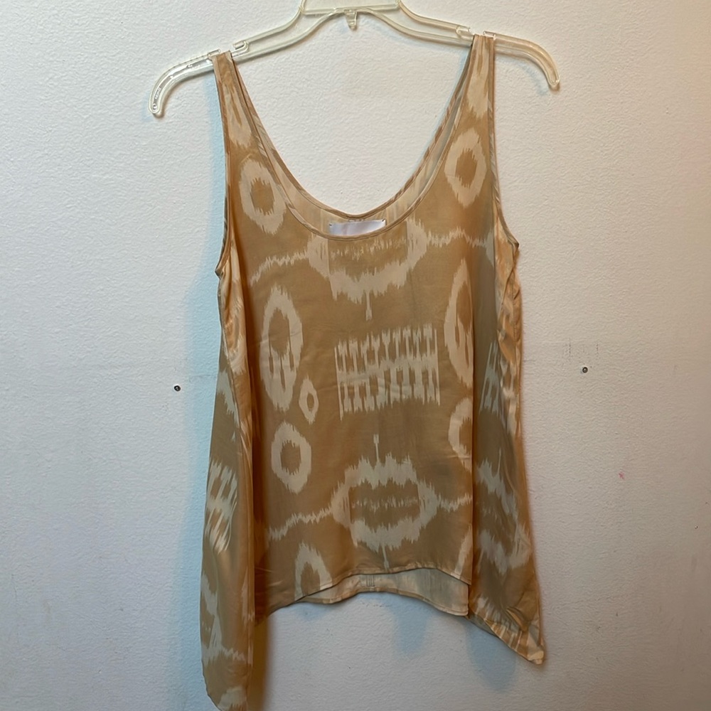 Brochu Walker Ikat print high low top